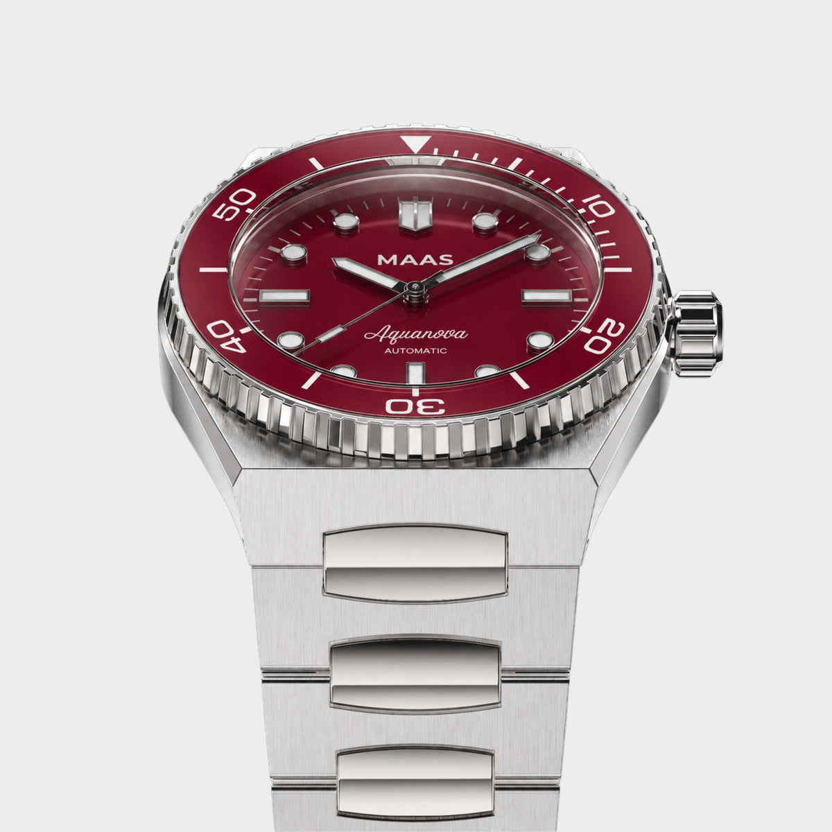 MAAS Aquanova - Automatic Watch - 40mm - Burgundy