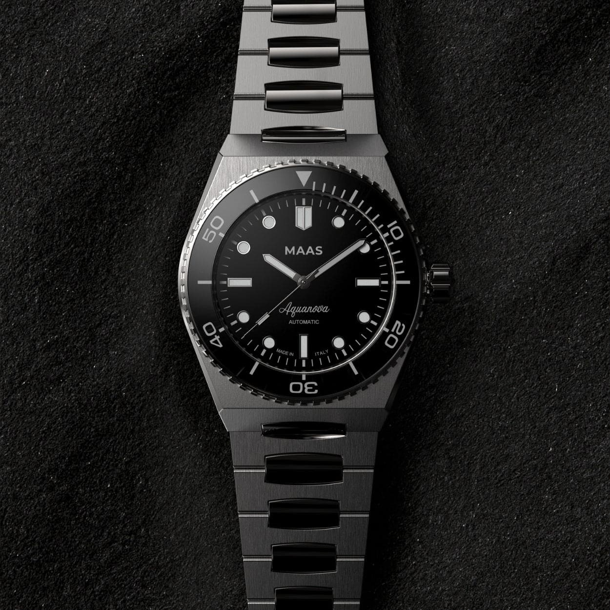 MAAS Aquanova - Automatic Watch - 40mm - Black