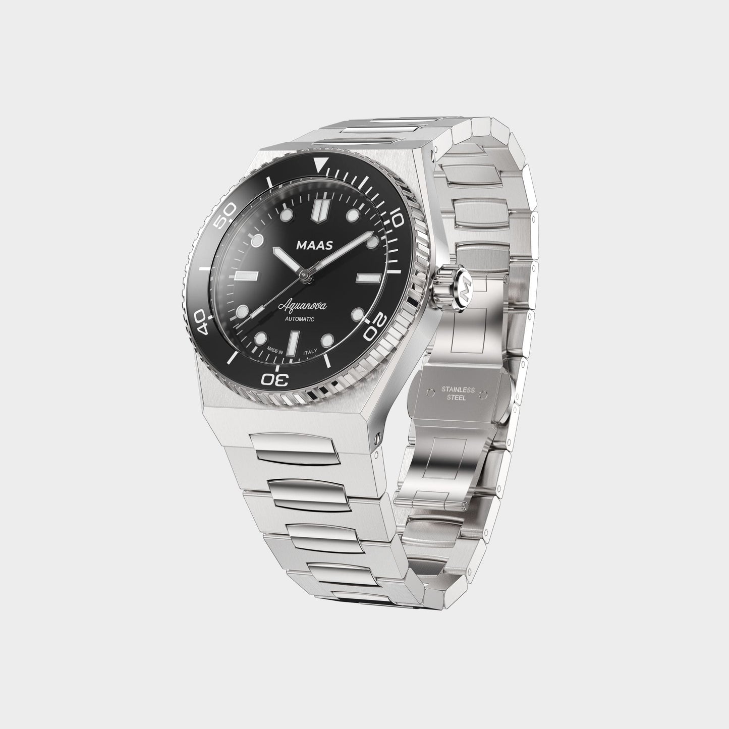 MAAS Aquanova - Automatic Watch - 40mm - Black