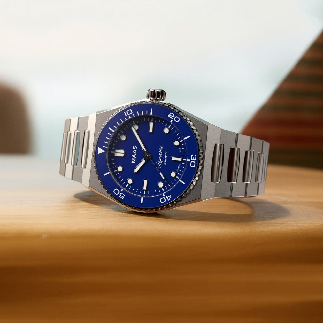 MAAS Aquanova - Automatic Watch - 40mm - Navy blue