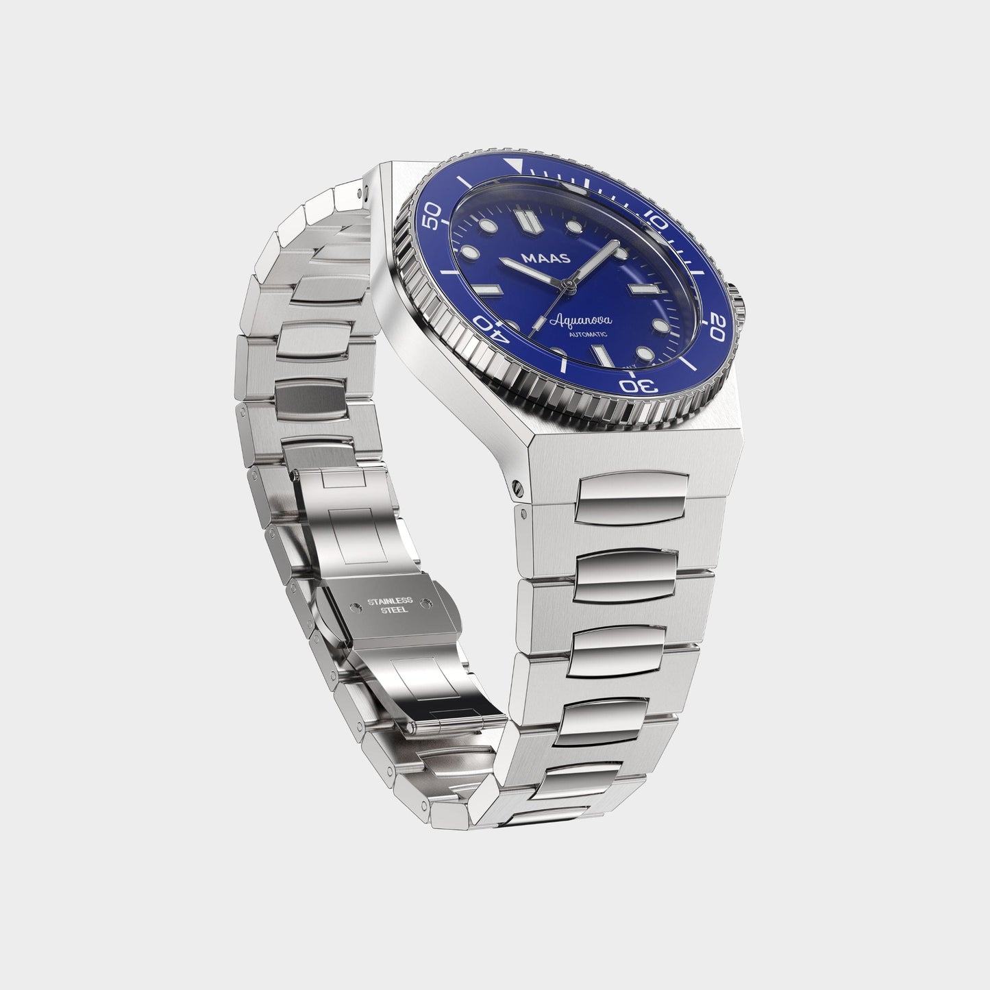 MAAS Aquanova - Automatic Watch - 40mm - Navy blue