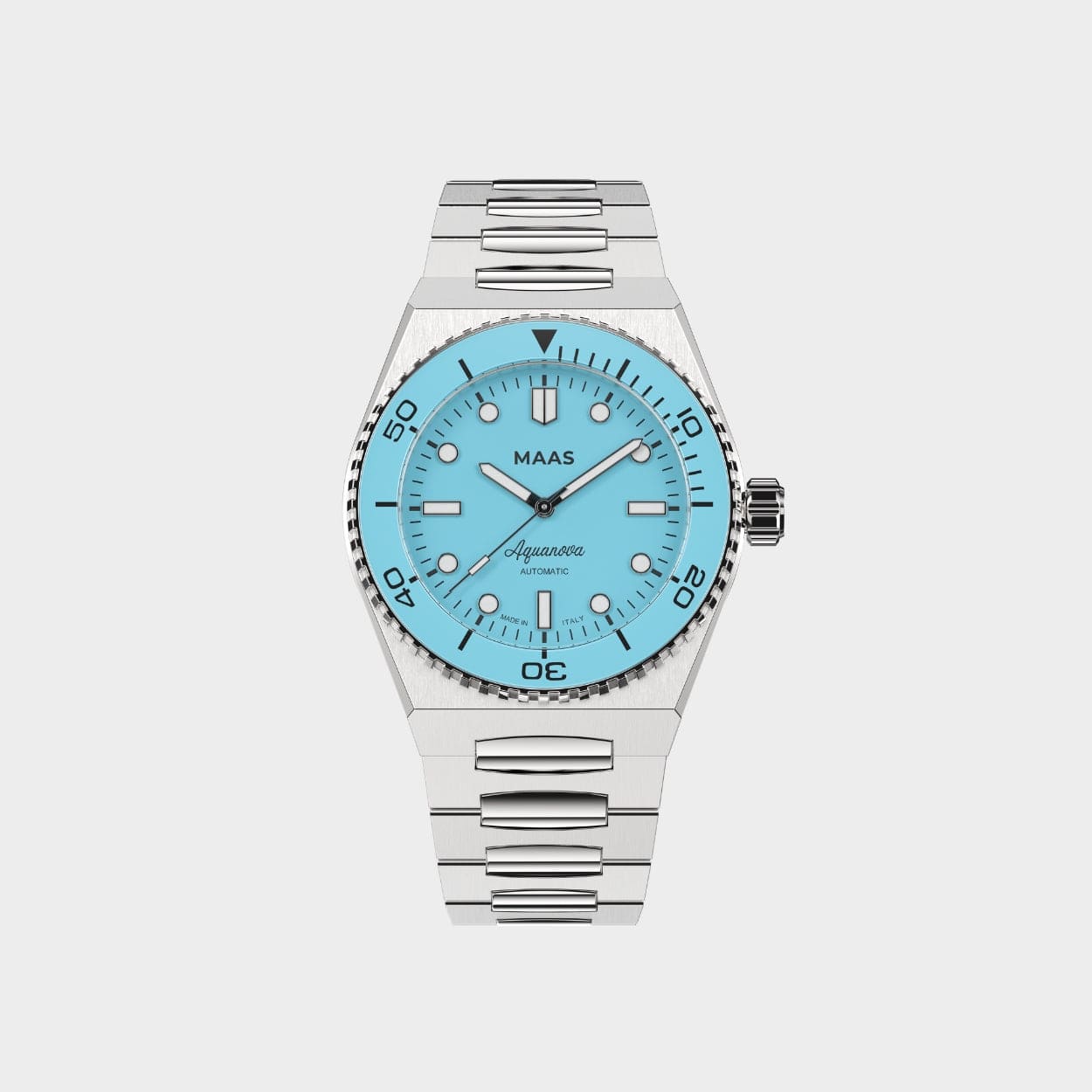 MAAS Aquanova - Turquoise - 40mm Automatic Watch | Swiss Sellita