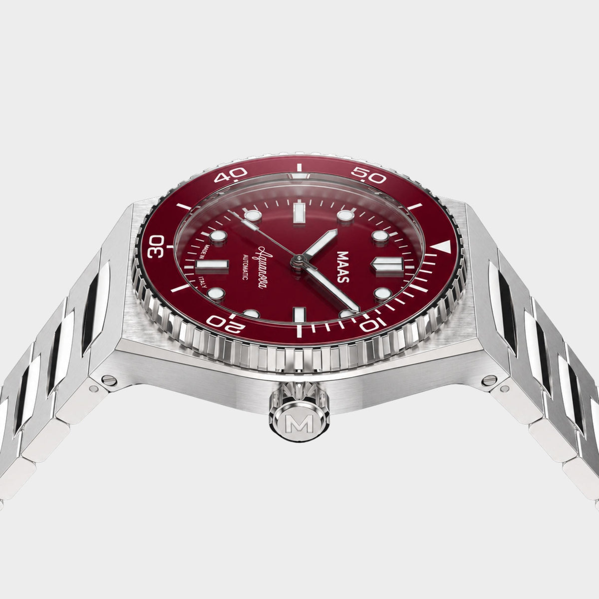 MAAS Aquanova - Automatic Watch - 40mm - Burgundy