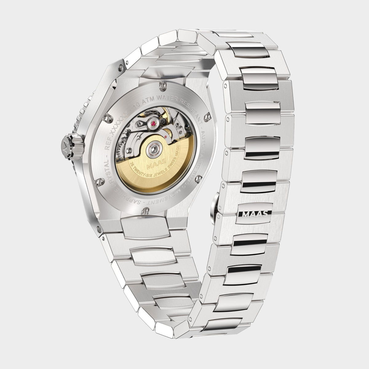 MAAS Aquanova - Automatic Watch - 40mm - Burgundy