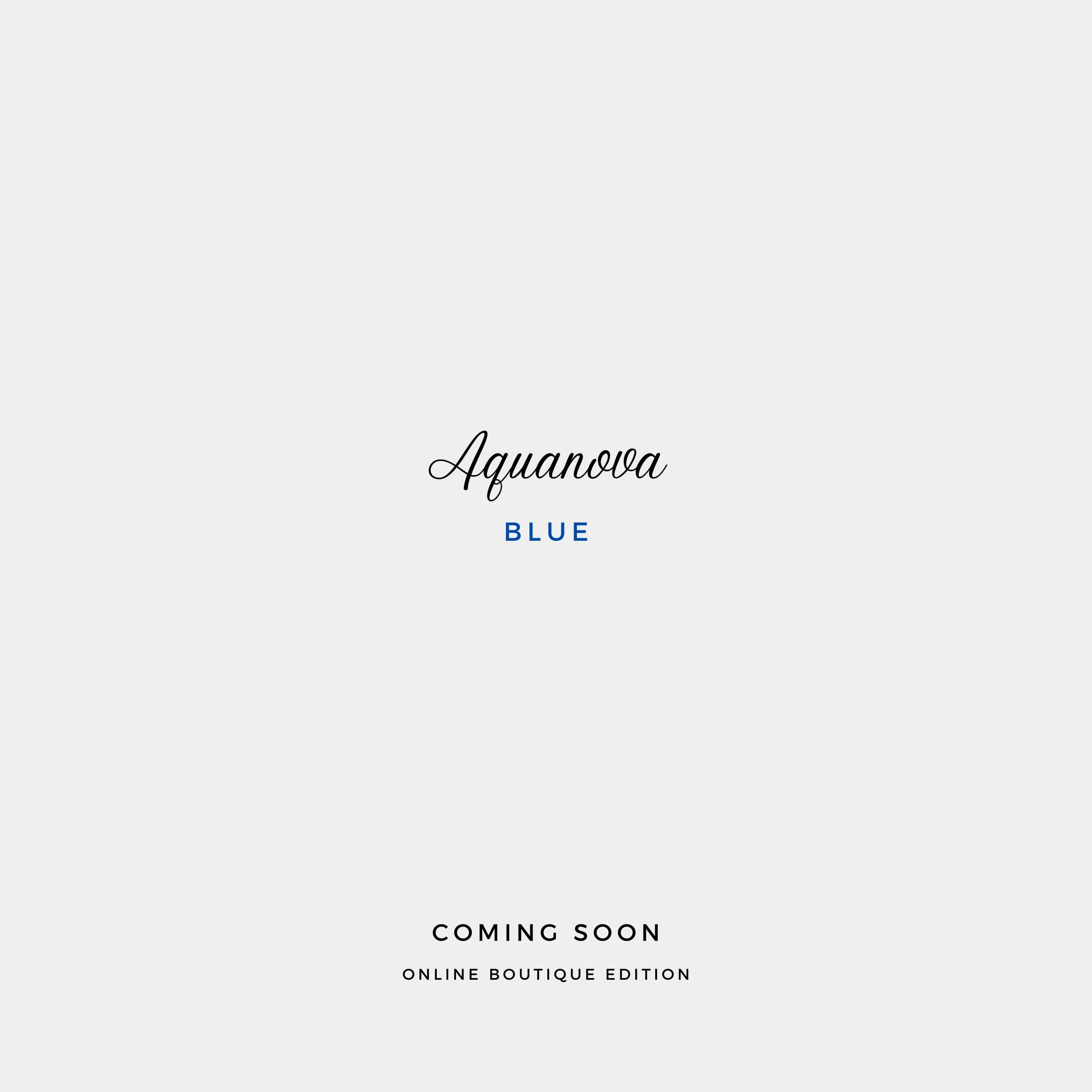 Aquanova Stainless steel - 39mm - Blue
