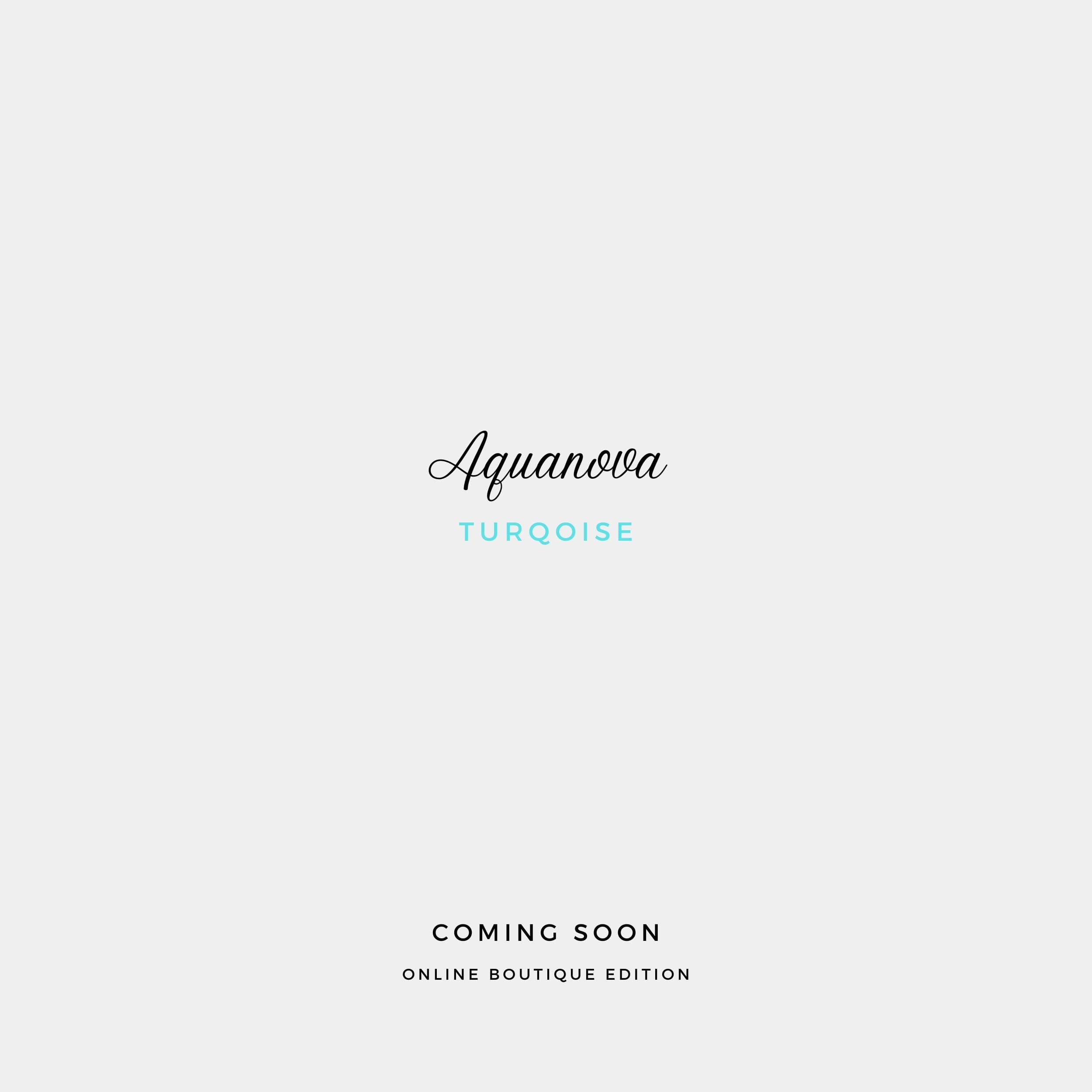 Aquanova Stainless steel - 39mm - Turqoise