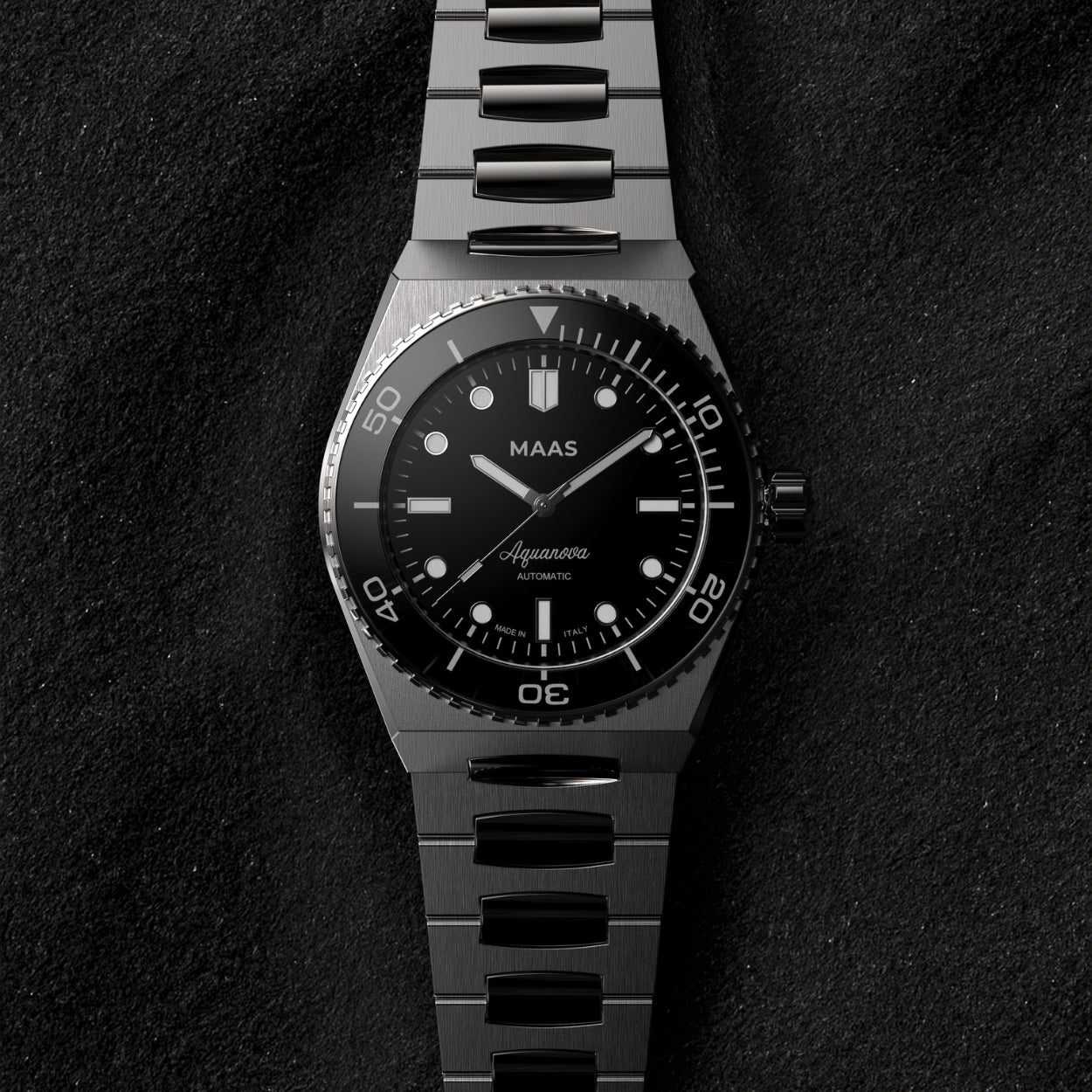 MAAS Aquanova - Automatic Watch - 40mm - Black