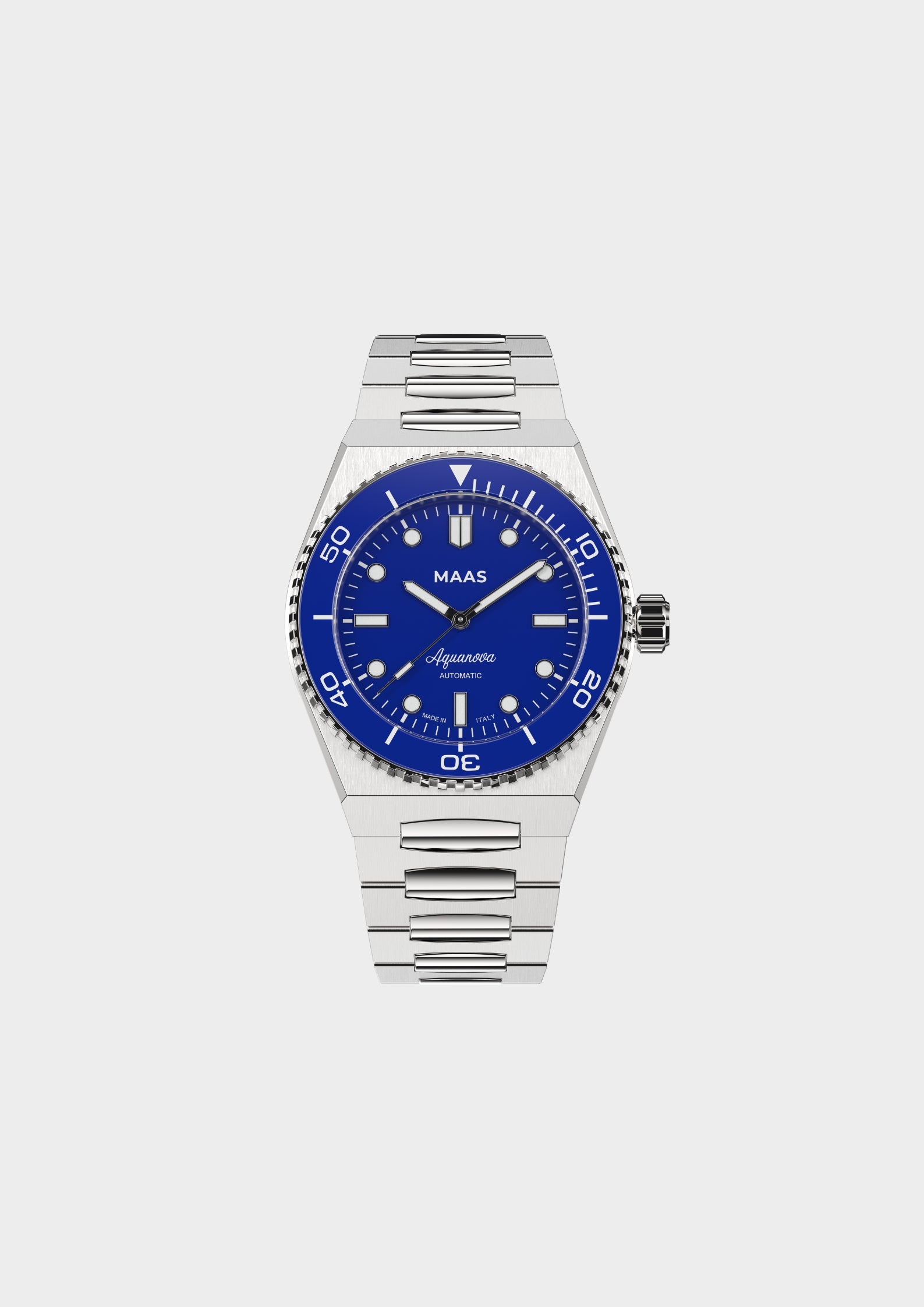 Aquanova Stainless steel - 40mm - Navy blue