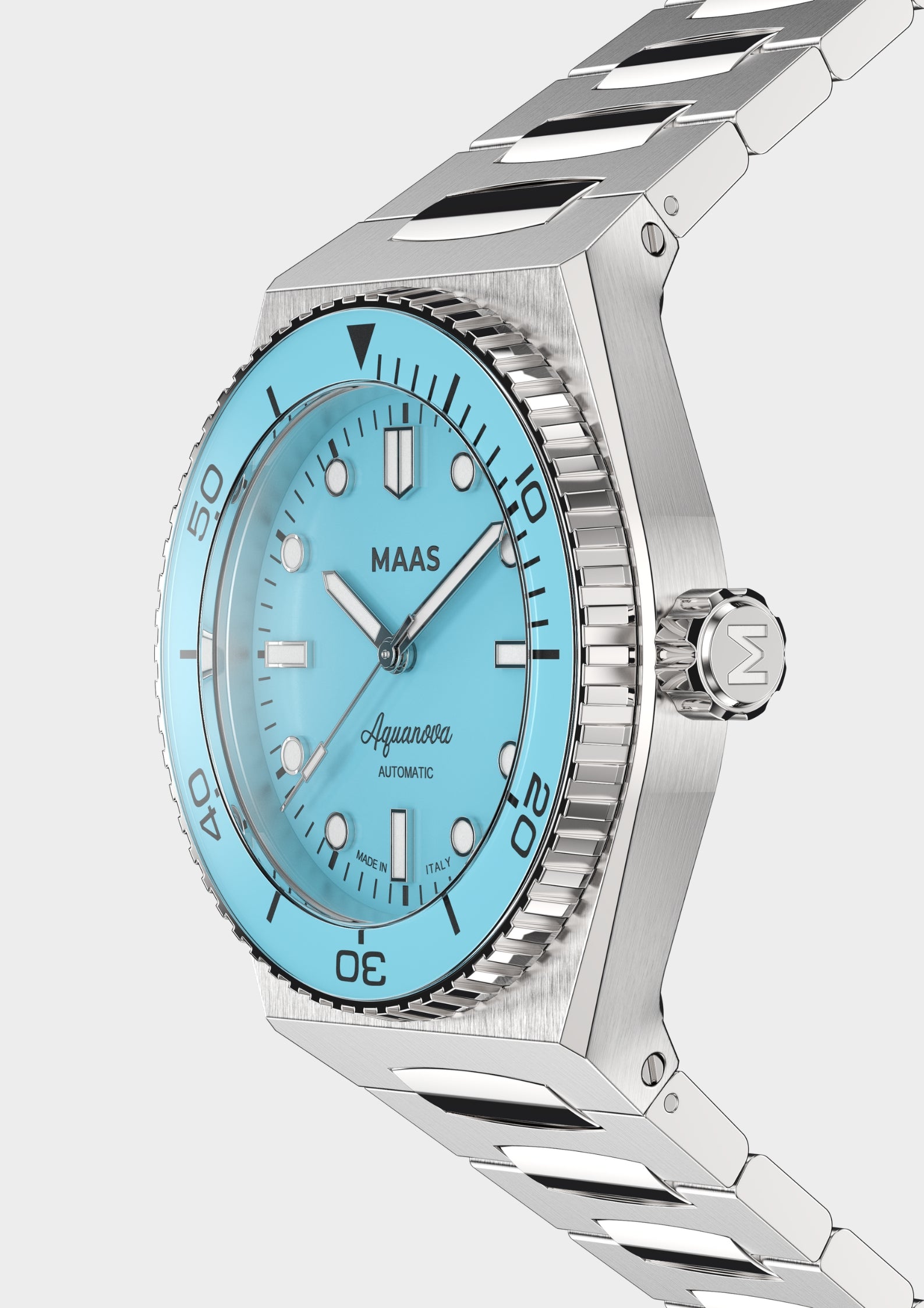 Aquanova Stainless steel - 40mm - Turquoise
